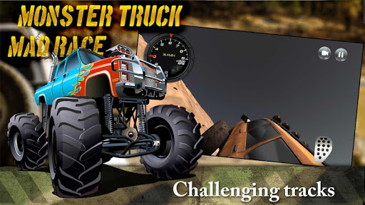 【免費賽車遊戲App】Monster Truck Mad Race-APP點子