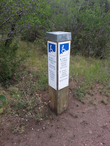 Hardberger Park Trail Marker
