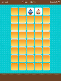 记忆匹配游戏与纸杯蛋糕图像 poster 15