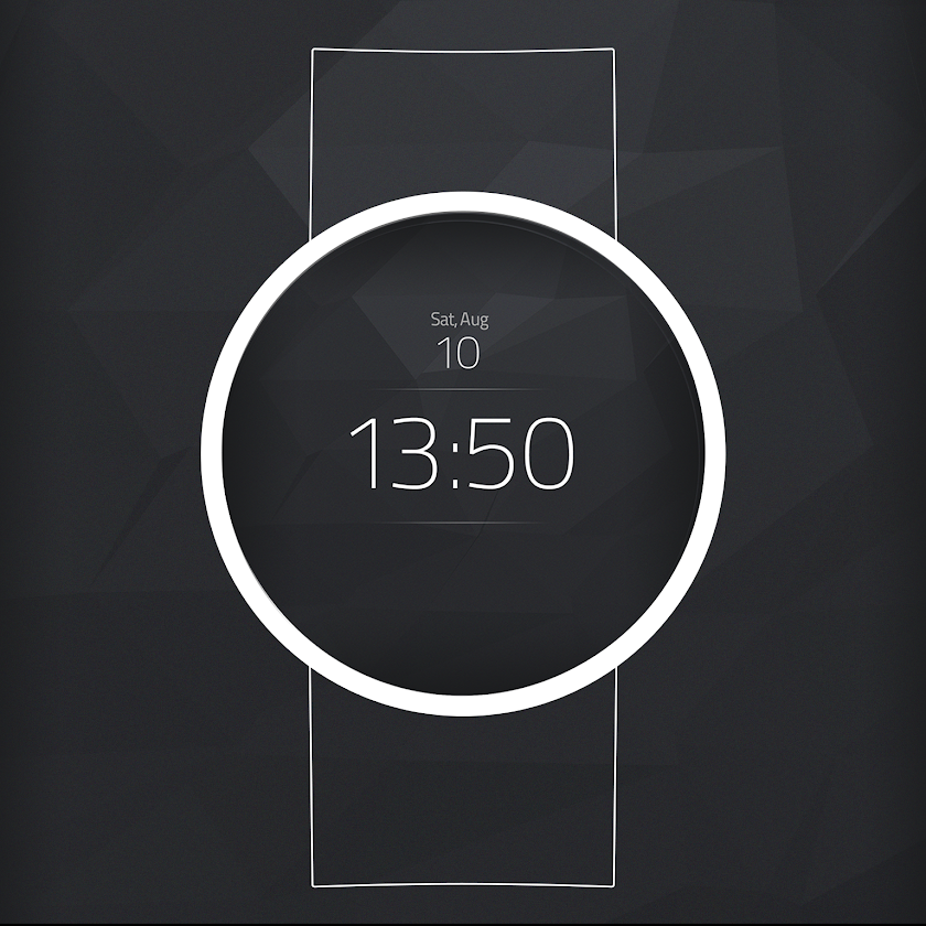 Pure Watch Face Screen 1