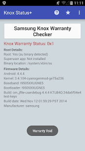 KNOX Status+ RootCheck Samsung Screenshots 3