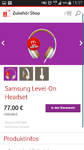 Vodafone Zubehör Screen 2