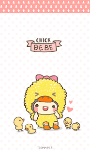 bebe_chick go sms theme Screenshots 0