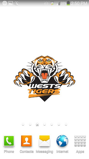 West Tigers Spinning Logo