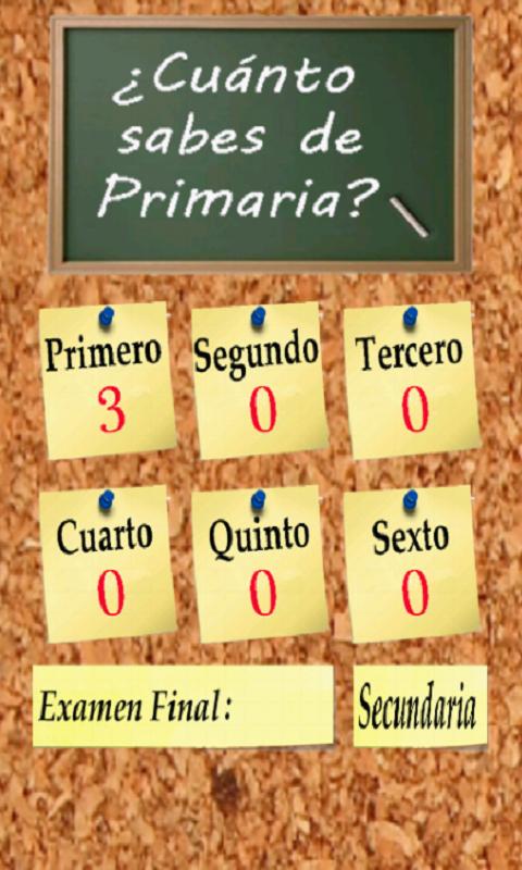 ¿Cuánto sabes de Primaria? - Aplicaciones Android en 