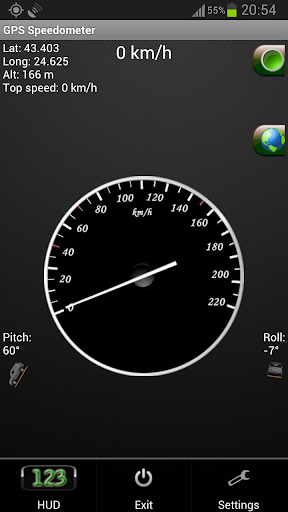 GPS测速仪和手电筒 - GPS Speed app