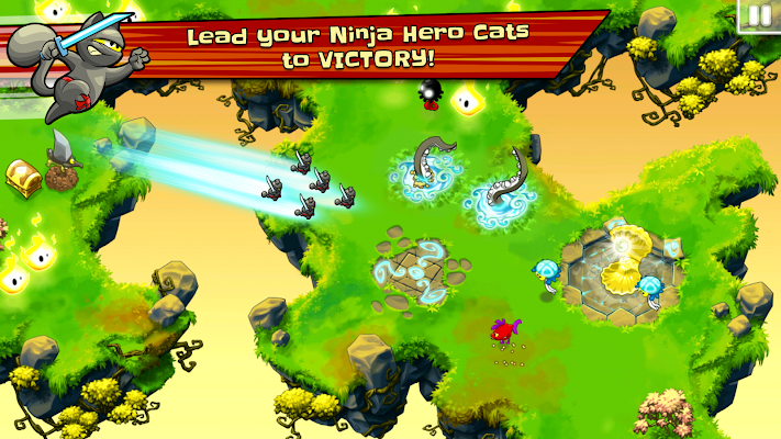 Ninja Hero Cats Premium - screenshot