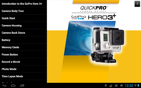 GoPro Hero 3+ Guide