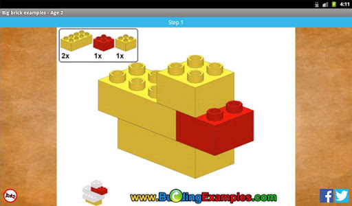 【免費教育App】Big brick examples - Age 2-APP點子