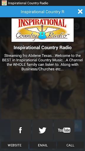 【免費音樂App】Inspirational Country Radio-APP點子