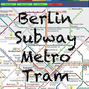 Berlin Subway Tram Map Berlin