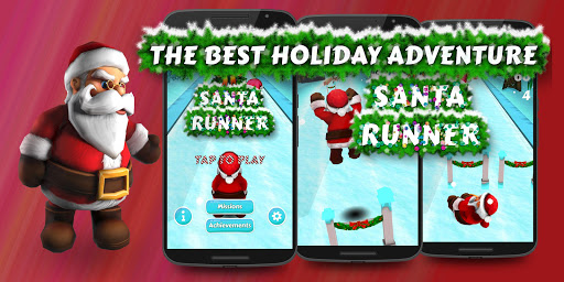 Santa Run 3D Christmas Game