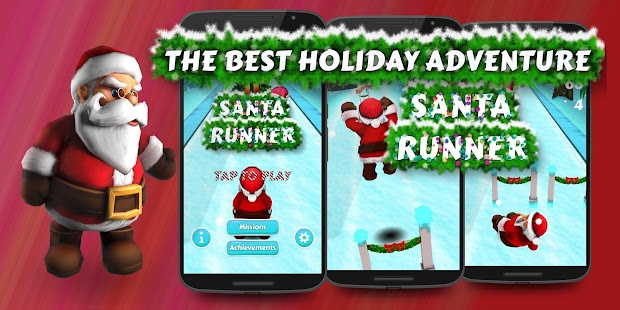 Game Santa Run 3D Christmas Game APK for Windows Phone 