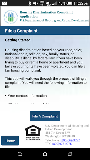 HOUSING DISCRIMINATION FORM