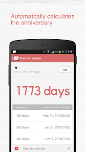 TheDayBefore (D-Day widget) - screenshot thumbnail