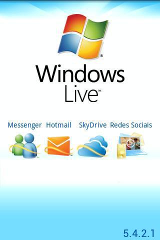 Android application Windows Live Messenger VIVO screenshort