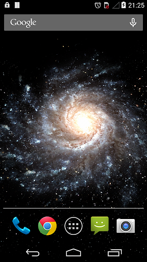 Spiral Galaxy Live Wallpaper