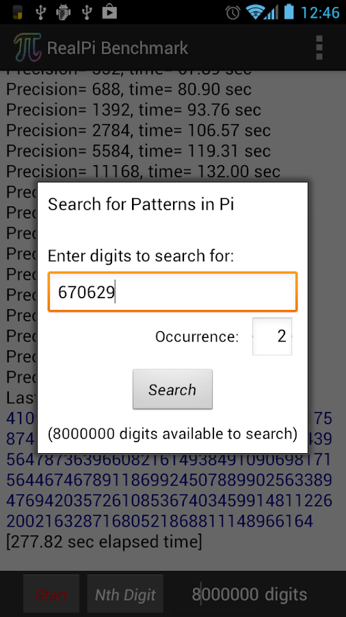 Real Pi Benchmark Android Apps on Google Play