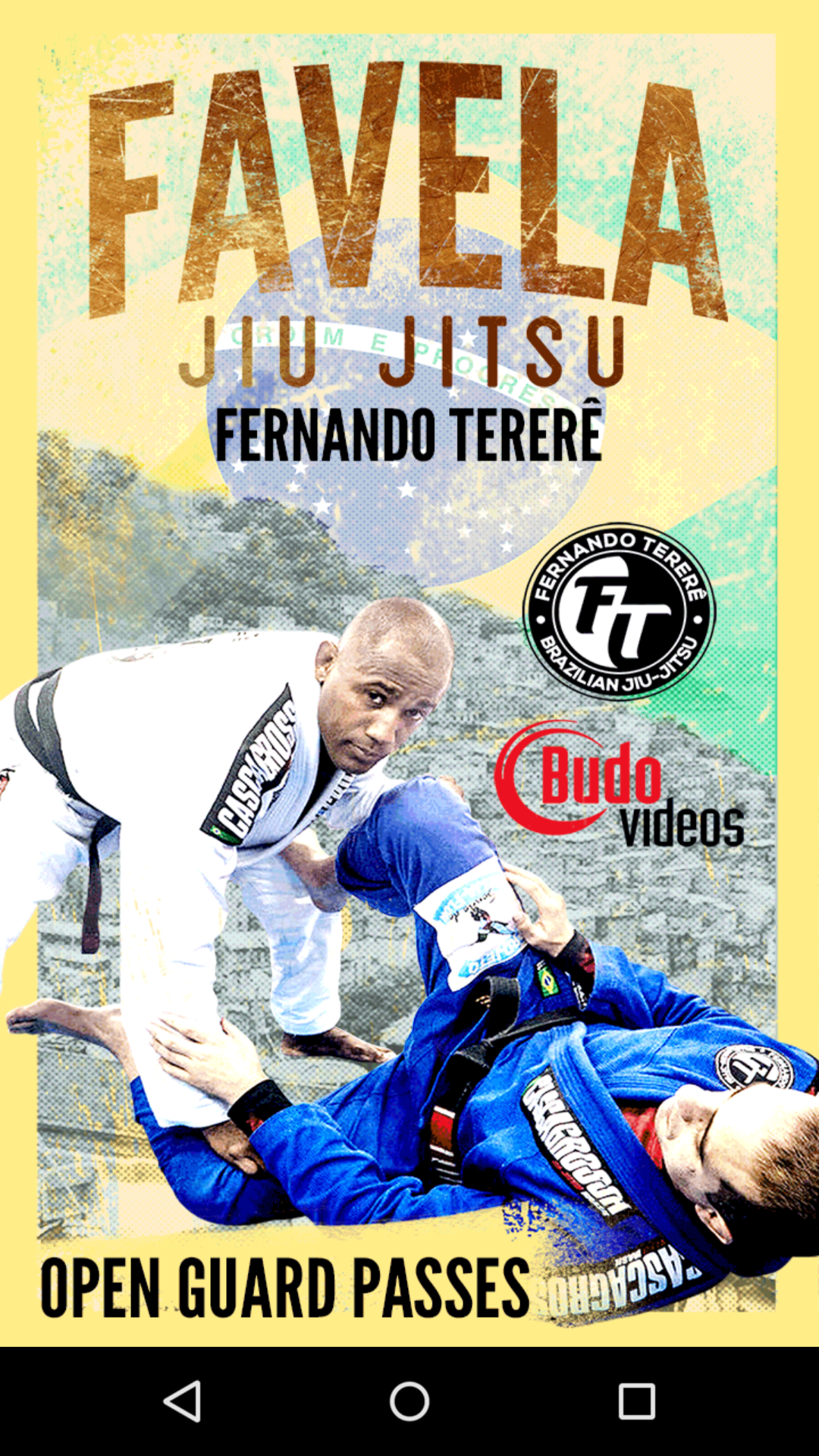 Android application Favela BJJ 1 Open Guard Passes screenshort