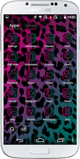 Free Pink Rawr for Go Launcher APK