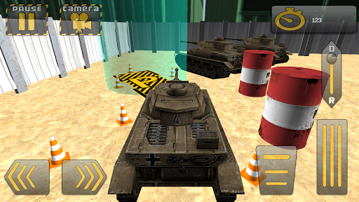 【免費賽車遊戲App】3D Army Tank Parking-APP點子