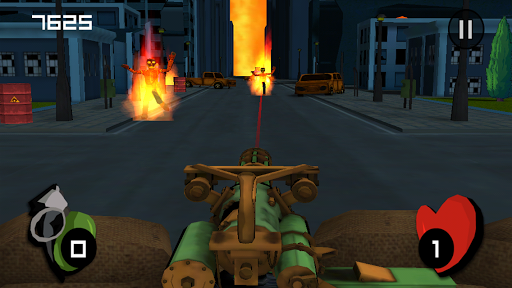 【免費動作App】MINIGUN VS ZOMBIES-APP點子