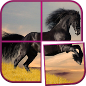 Jeux de Chevaux Puzzle Fille