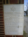 Masonic Temple Cornerstone