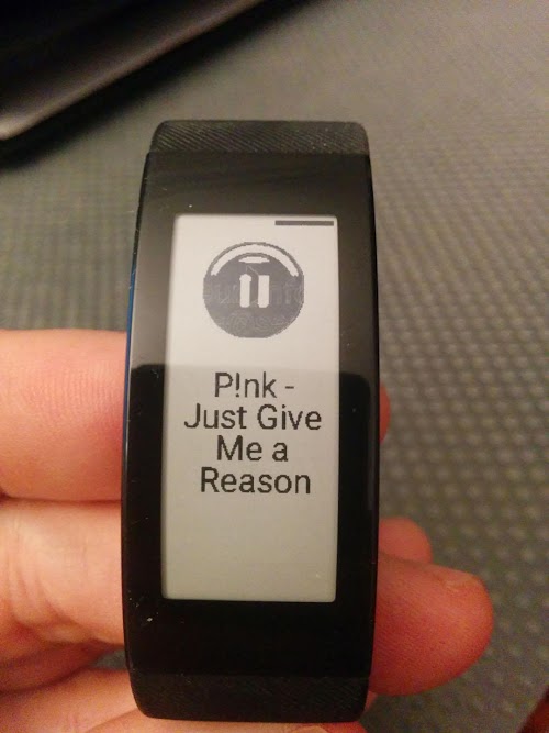 Android application Music Control SmartBand Talk screenshort