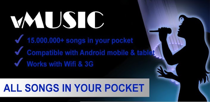 Watch unlimited music videos for Android get vMusic Pro