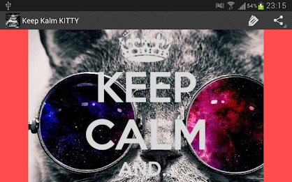 Keep Calm KITTY poster 5