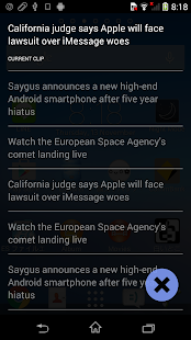 Clipped - Floating Clipboard Screenshots 0