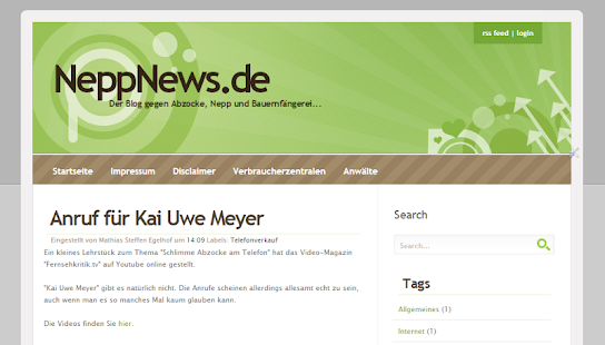 NeppNews.de Screenshots 1