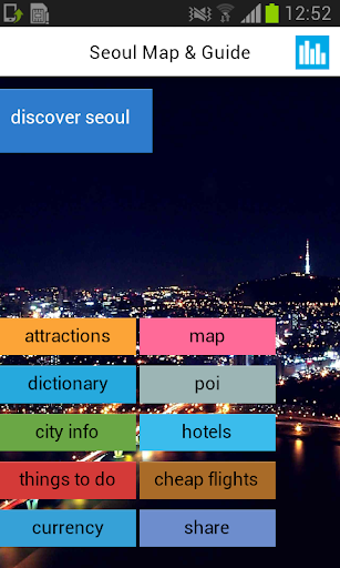 Seoul Offline Map Guide Flight