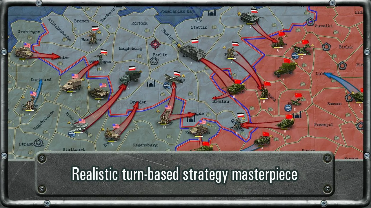 Strategy & Tactics: WW II - screenshot