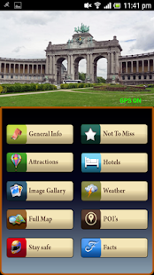Brussels Offline Guide - náhled