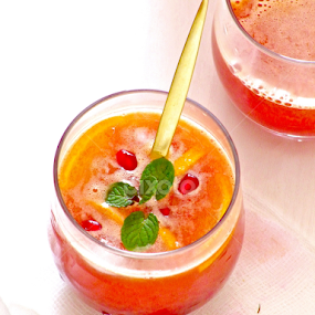 Pomegranate Orange Crush by Nashira Usef - Food & Drink Alcohol & Drinks