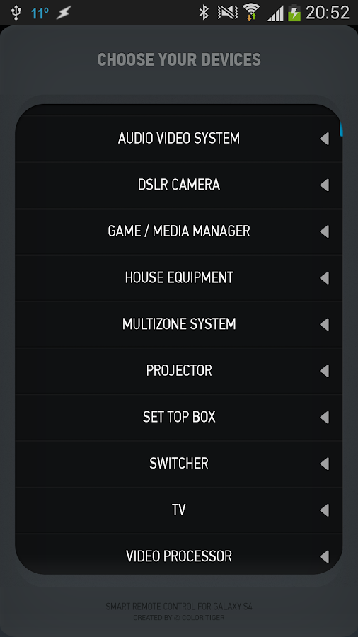 Smart IR Remote - Universal IR - screenshot