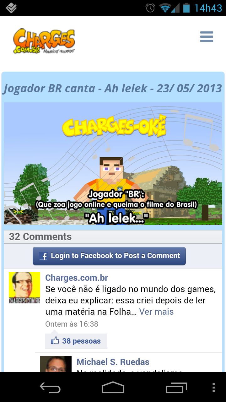 Charges.com.br Screen 1