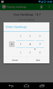 Free EGA Playing Handicap APK for Android
