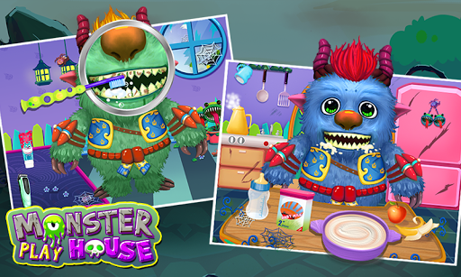 【免費教育App】Little Monster Play House-APP點子