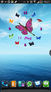 How to install Butterfly Transparent Clock 1.0 apk for pc