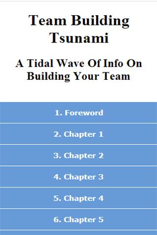 Team Building Tsunami