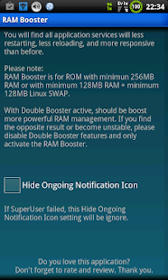 RAM Booster (root) - screenshot thumbnail