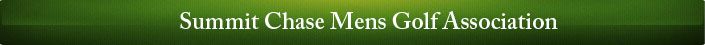 Summit Chase Mens Golf Association