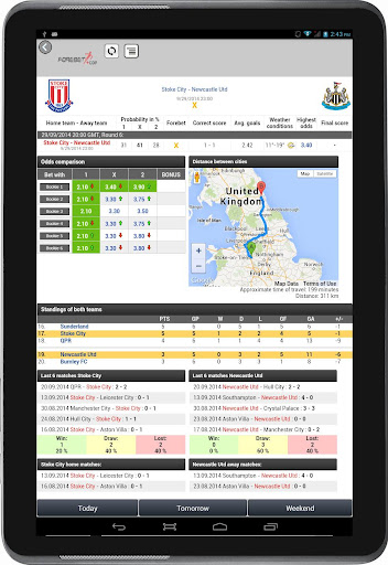 Soccer Prediction Software