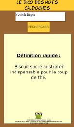 the dictionary of words Caldoches poster 2