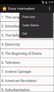 download Intermediate English Essay free