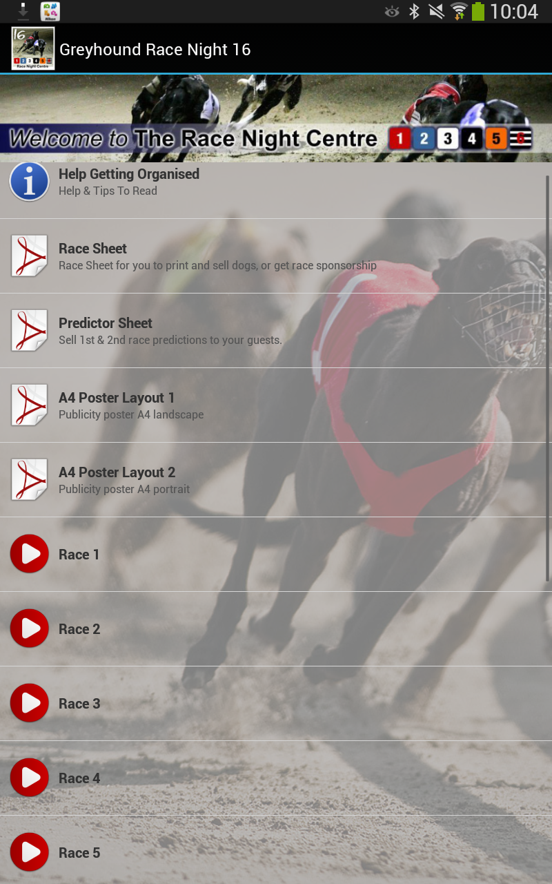 Greyhound Race Night - 16 Screen 2