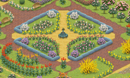  Inner Garden: Flower Garden 1  